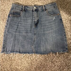 wild fable Light Blue Denim Mini Skirt
